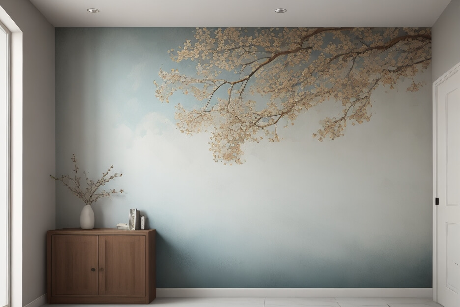 Simple Wall Painting Ideas DIY Ombre Wall Painting