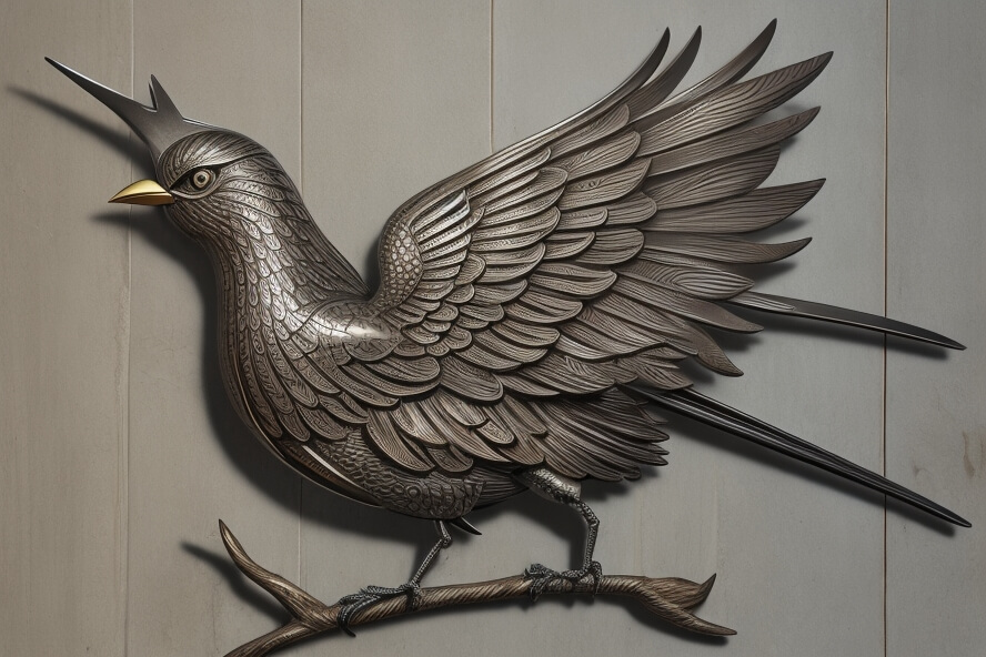 Urban Aviary Elevating Spaces with Modern Metal Bird Wall Decor